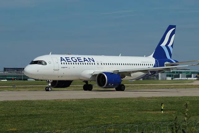 Airbus A320 aircraft