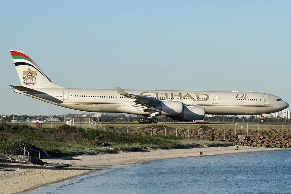 Airbus A340-500 aircraft