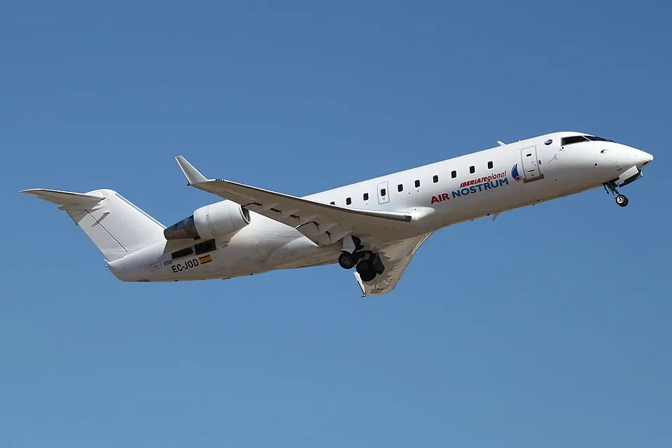 Bombardier CRJ200 aircraft