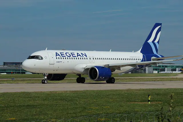 Airbus A320 aircraft