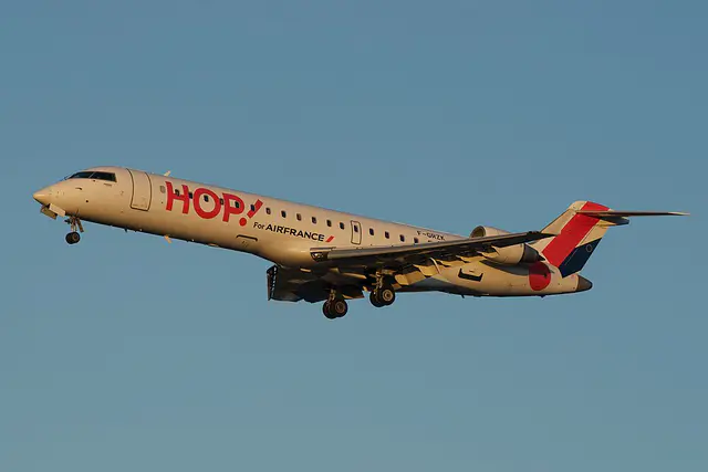 Bombardier CRJ700 aircraft