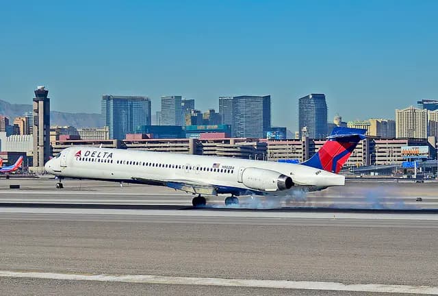 McDonnell Douglas MD-90 aircraft