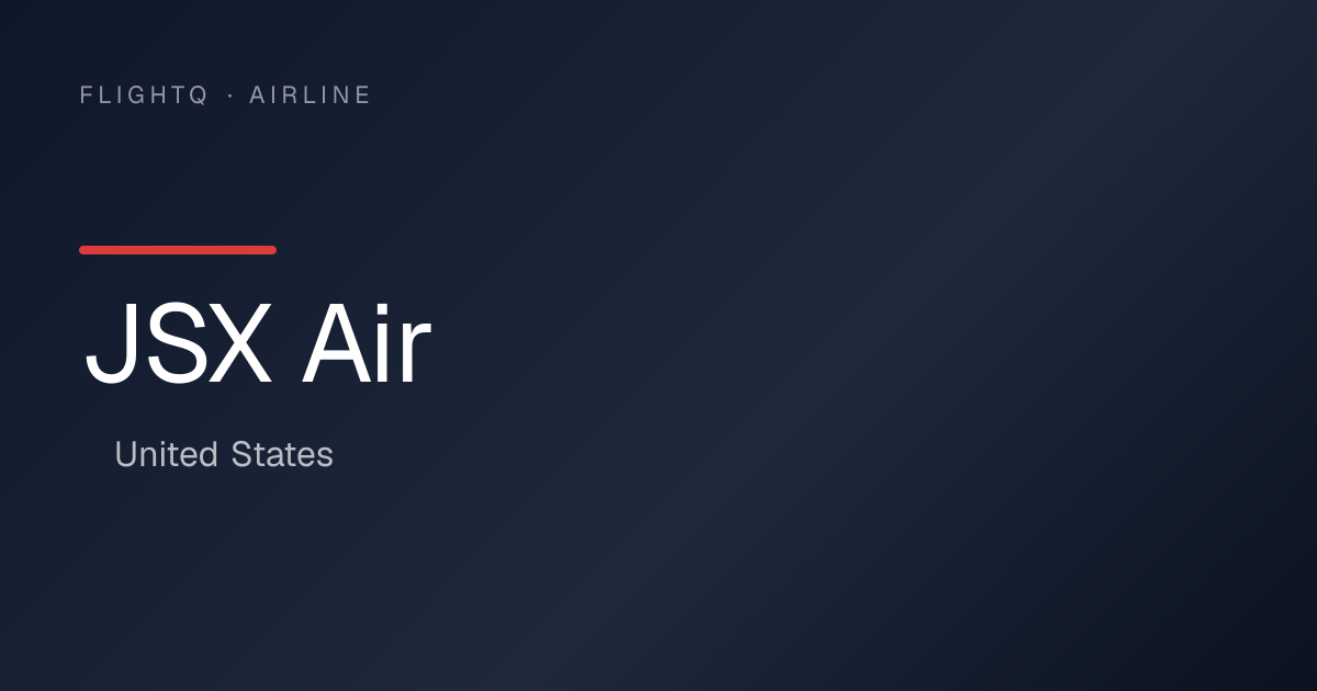 JSX Air () - Route Map, Fleet & Destinations | FlightQ