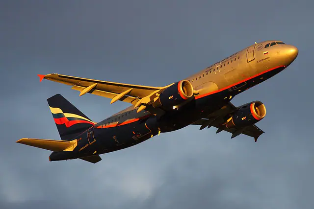 Aeroflot Airbus A320 aircraft