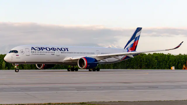 Aeroflot Airbus A350-900 aircraft