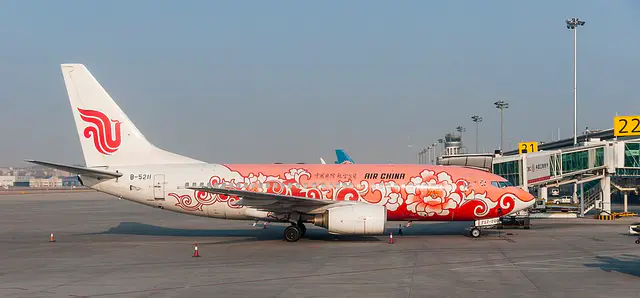 Air China Boeing 737-700 aircraft