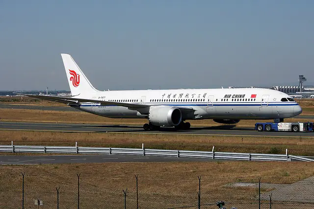 Air China Boeing 787-9 Dreamliner aircraft