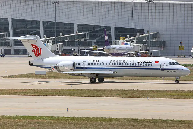 Air China ARJ21-700 aircraft
