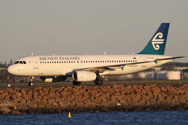 Air New Zealand Airbus A320 aircraft