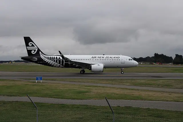 Air New Zealand Airbus A320neo aircraft