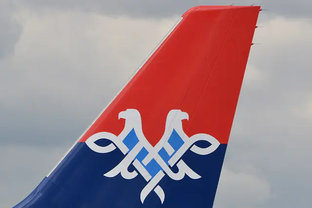 Air Serbia Airbus A319 aircraft