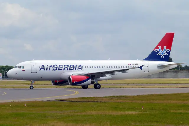Air Serbia Airbus A320 aircraft