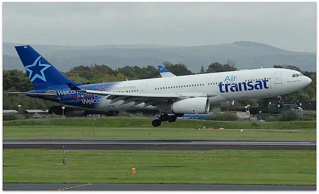 Air Transat Airbus A330-200 aircraft