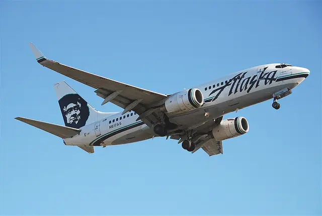 Alaska Airlines Boeing 737-700 aircraft