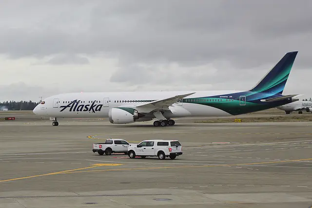 Alaska Airlines Boeing 787-9 Dreamliner aircraft