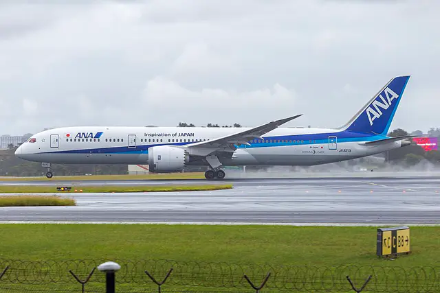 All Nippon Airways Boeing 787-9 Dreamliner aircraft