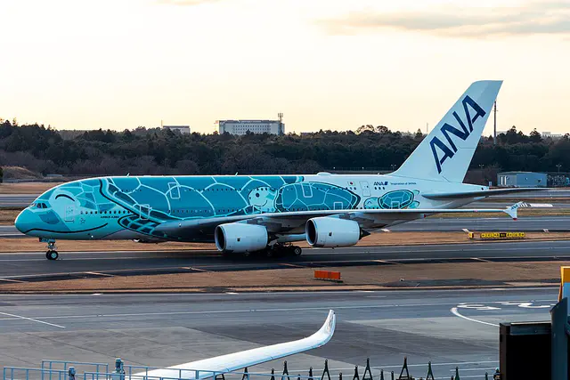 All Nippon Airways Airbus A380-800 aircraft
