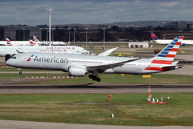 American Airlines Boeing 787-9 Dreamliner aircraft