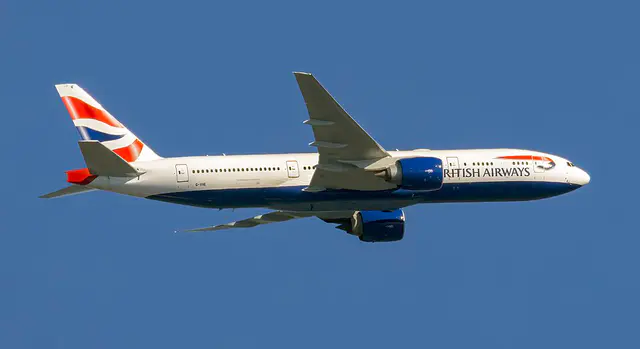 British Airways Boeing 777-200 aircraft