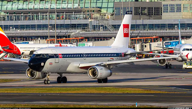British Airways Airbus A319 aircraft
