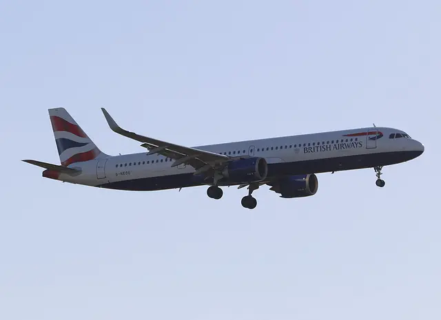 British Airways Airbus A321neo aircraft