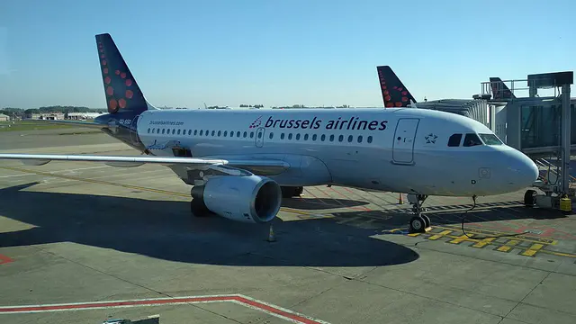 Brussels Airlines Airbus A319 aircraft