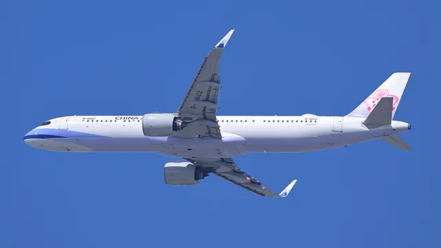 China Airlines Airbus A321neo aircraft