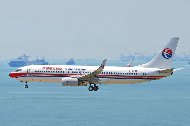 China Eastern Airlines Boeing 737-800 aircraft