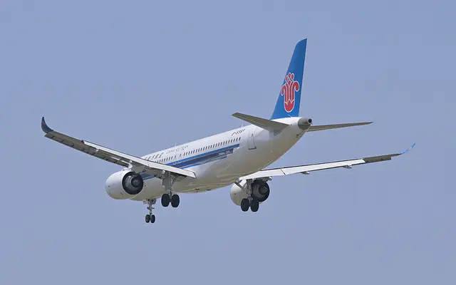 China Southern Airlines COMAC C919 aircraft