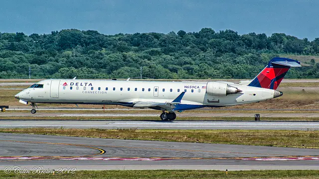 Delta Air Lines Bombardier CRJ700 aircraft