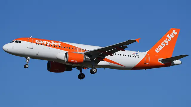 easyJet Airbus A320 aircraft