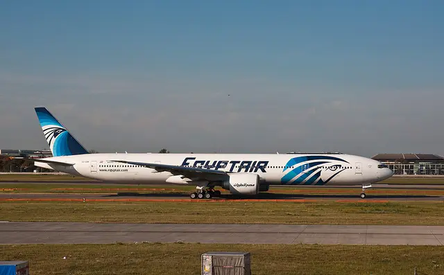 EgyptAir Boeing 777-300ER aircraft