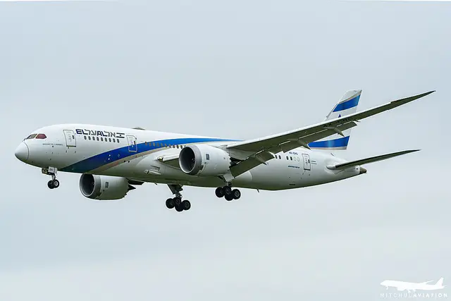 El Al Boeing 787-8 Dreamliner aircraft