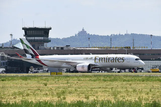 Emirates Airbus A350-900 aircraft