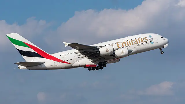 Emirates Airbus A380-800 aircraft