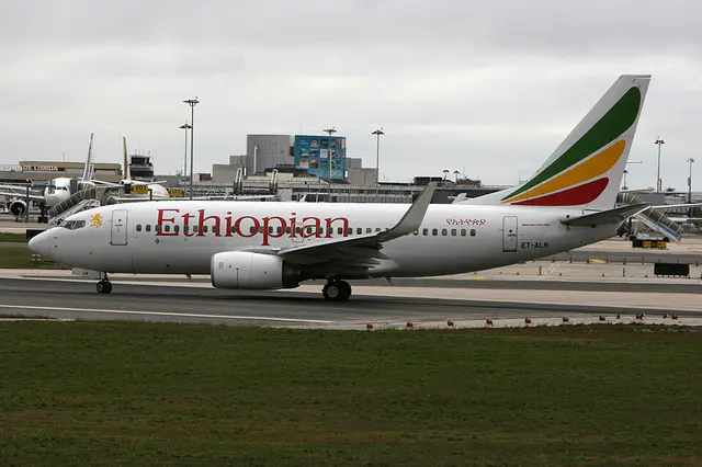 Ethiopian Airlines Boeing 737-700 aircraft