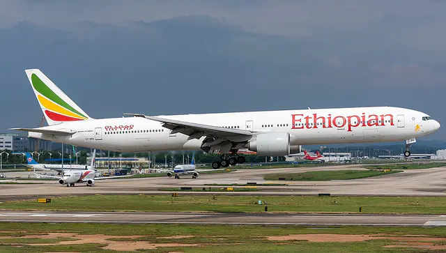Ethiopian Airlines Boeing 777-300ER aircraft