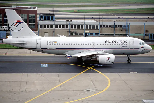 Eurowings Airbus A319 aircraft