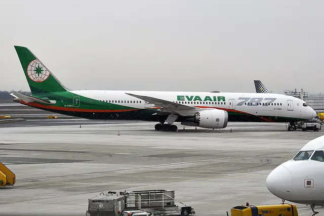 EVA Air Boeing 787-9 Dreamliner aircraft