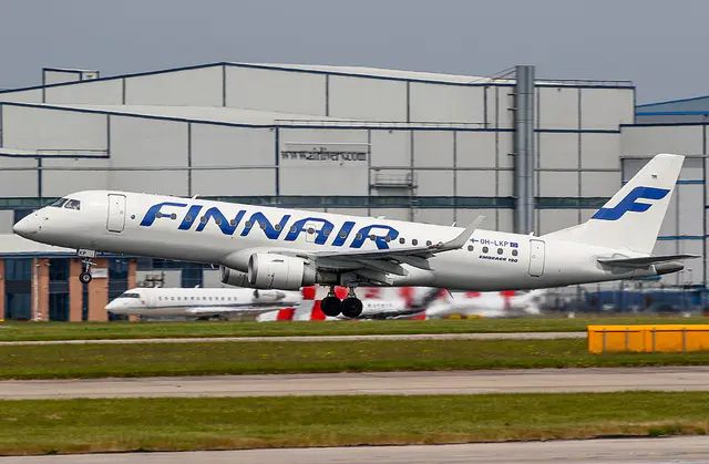 Finnair Embraer E190 aircraft