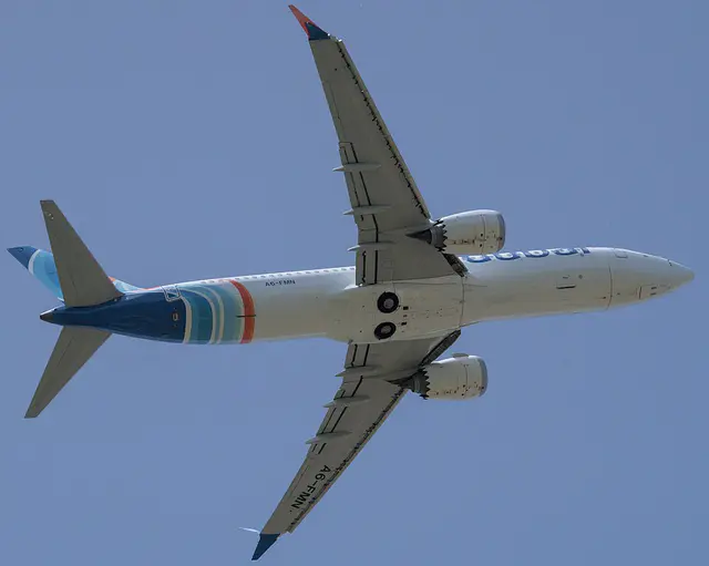 flydubai Boeing 737 MAX 8 aircraft