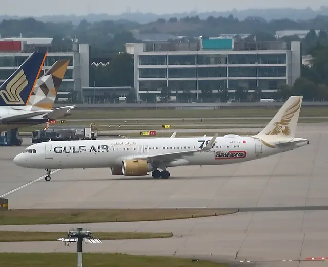 Gulf Air Airbus A321neo aircraft