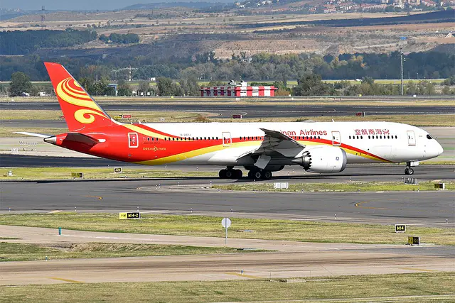 Hainan Airlines Boeing 787-9 Dreamliner aircraft