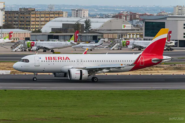 Iberia Airbus A320neo aircraft