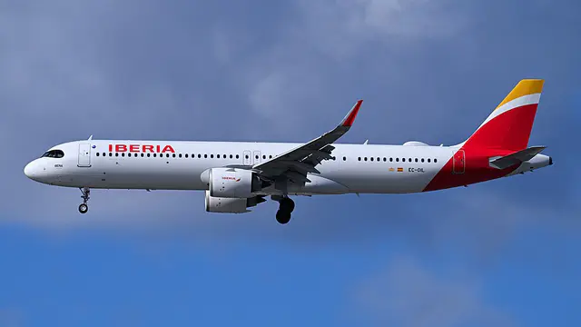 Iberia Airbus A321XLR aircraft