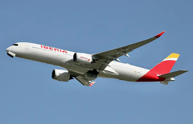 Iberia Airbus A350-900 aircraft
