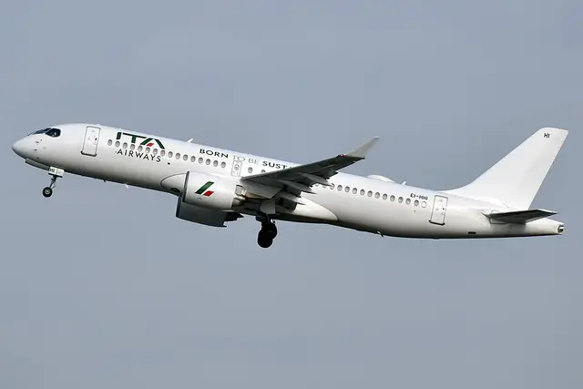 ITA Airways Airbus A220-300 aircraft