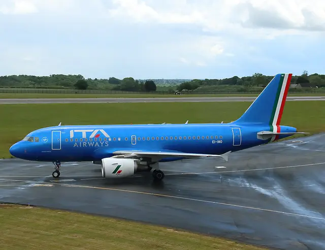 ITA Airways Airbus A319 aircraft