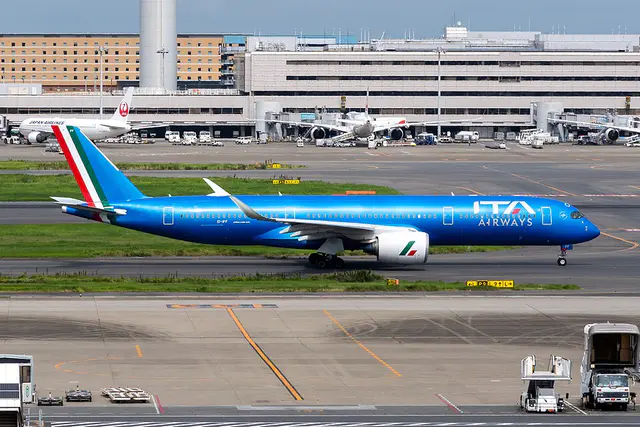 ITA Airways Airbus A350-900 aircraft