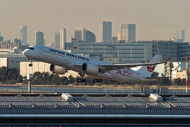 Japan Airlines Airbus A350-900 aircraft